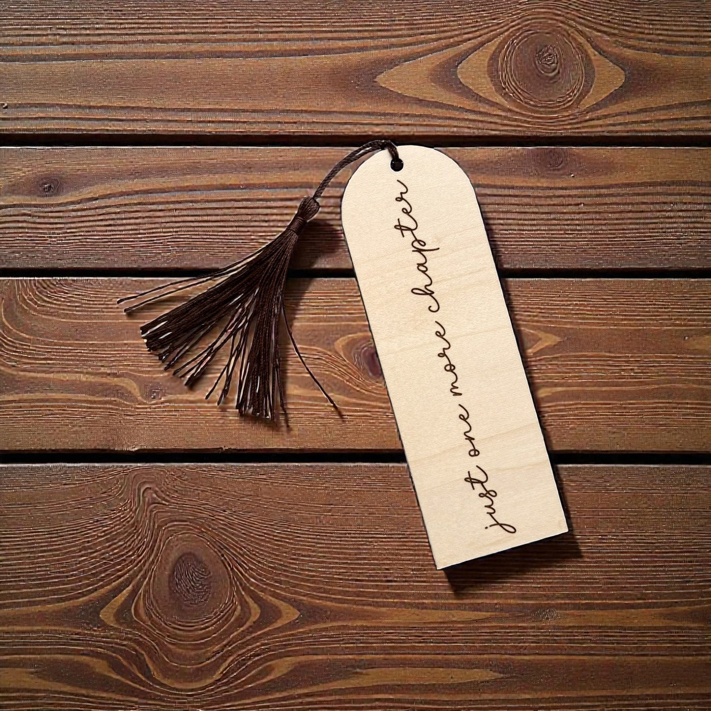 Just One More Chapter - Arch Bookmark