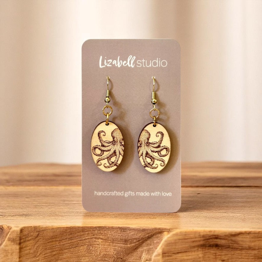 Tentacle Treasure Earrings