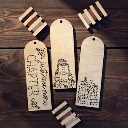 Crafty Reader Bookmark - DIY Embroidery Kit