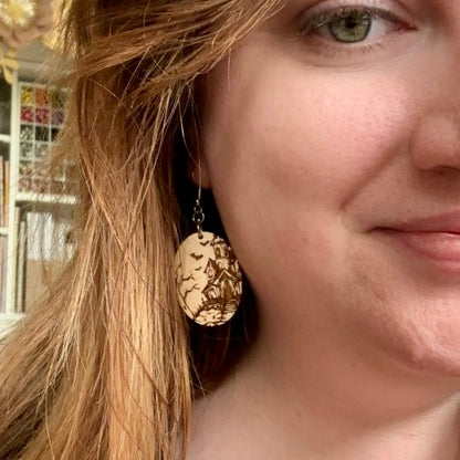 Haunted Hollow Drop Earrings