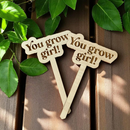 Punny Plant Stakes