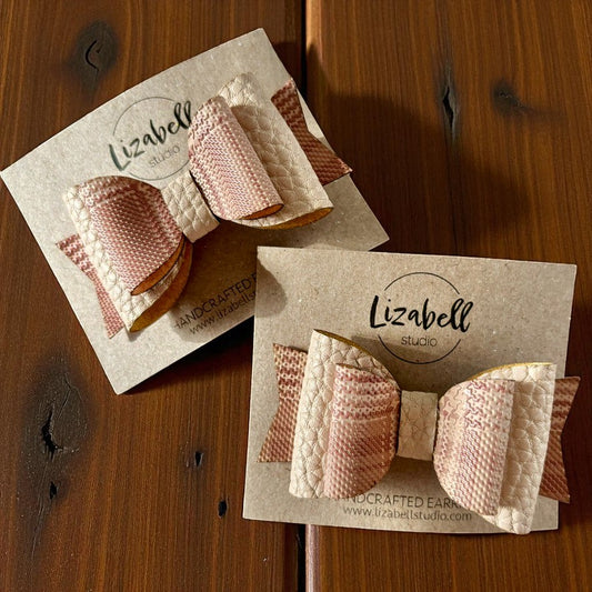 Hair Bow Clips - Ashley