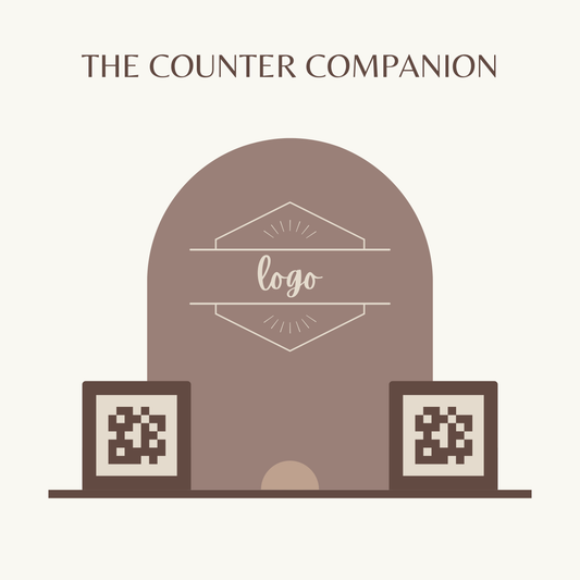 The Counter Companion - Custom Small Business Sign