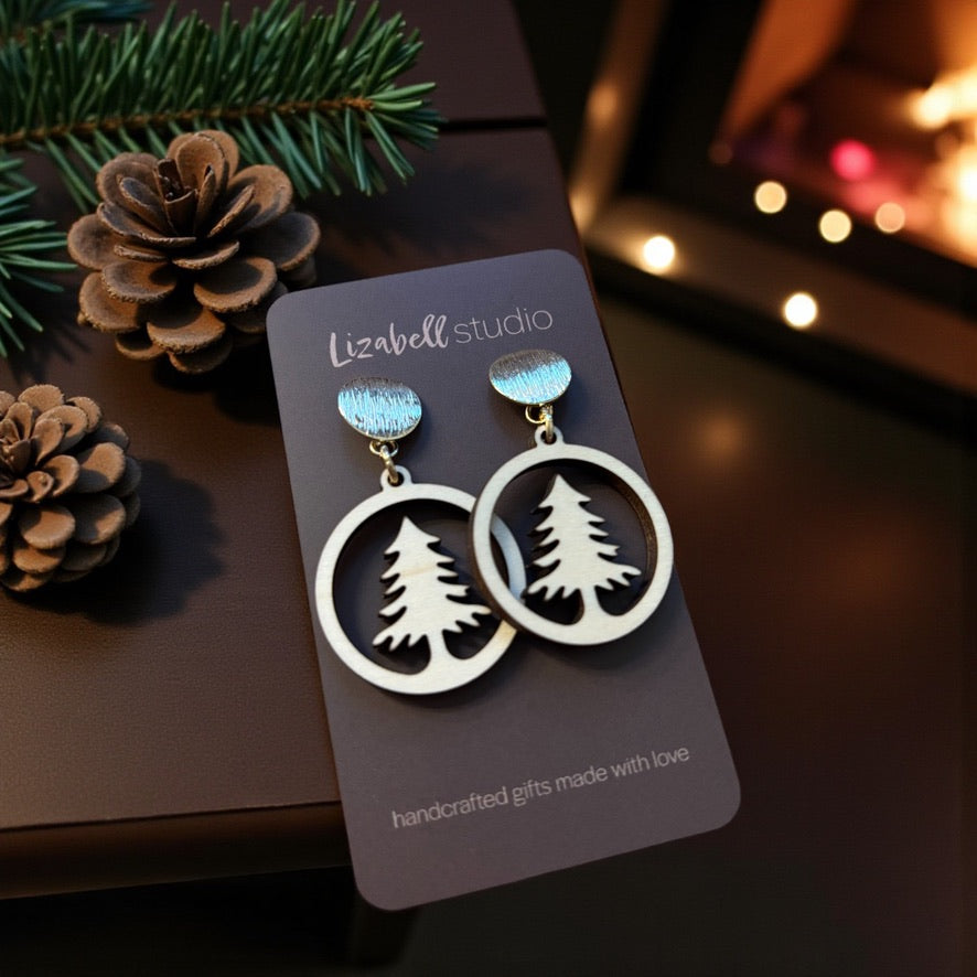Holly Jolly Loop Earrings