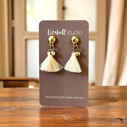 Glimmering Tassel Drops