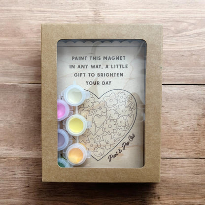Bloom & Color Magnet - Paint & Pop Out Card - Paint Kit