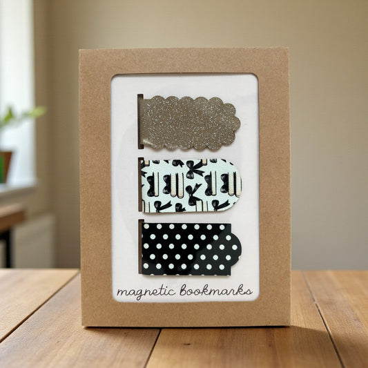 For the Love of Books Magnetic Bookmarks