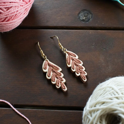 Boho Leaves DIY Embroidery Kit