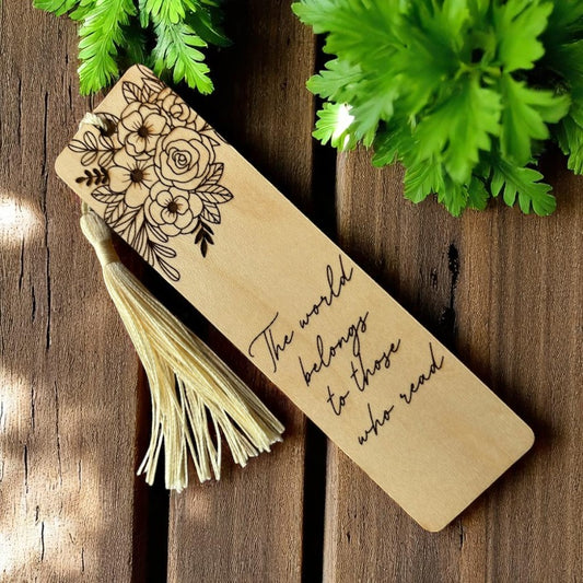 The World Belongs Bookmark