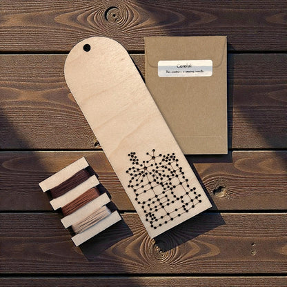 Crafty Reader Bookmark - DIY Embroidery Kit