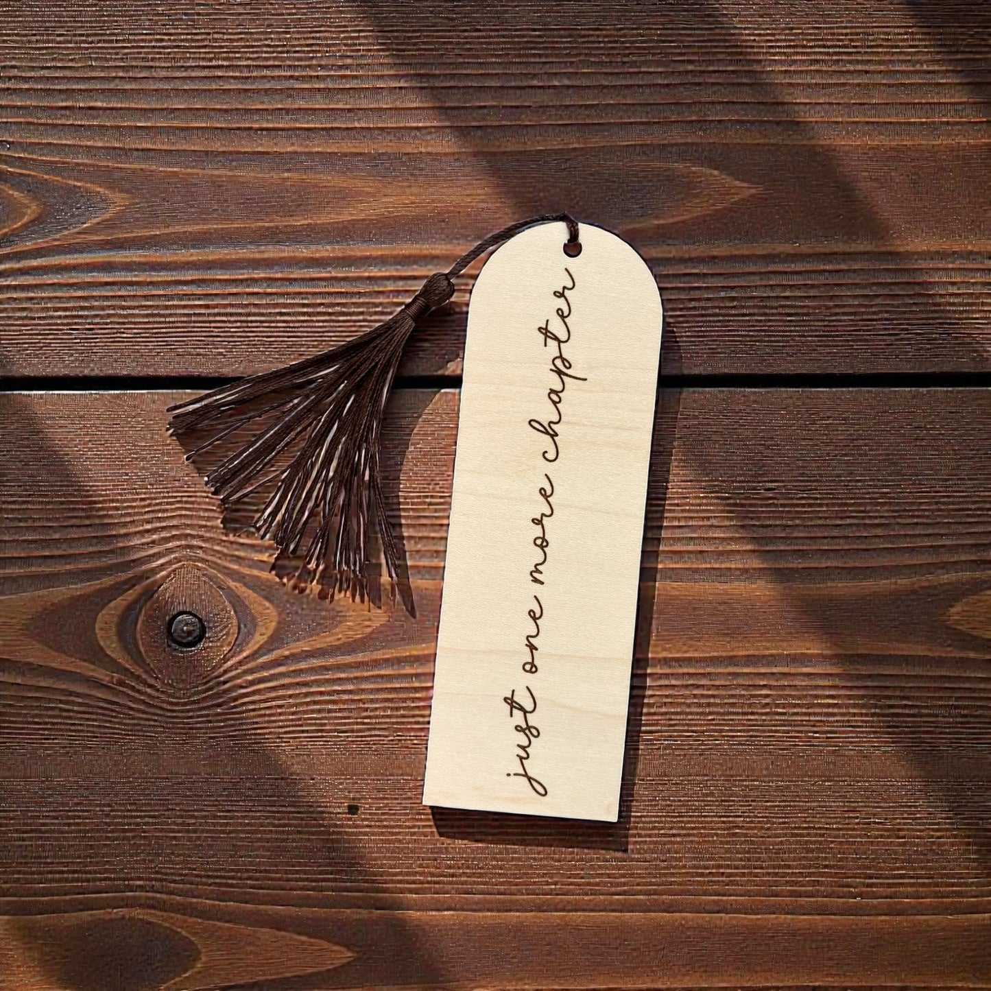 Just One More Chapter - Arch Bookmark