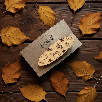 Pumpkin Patch Hair Clip