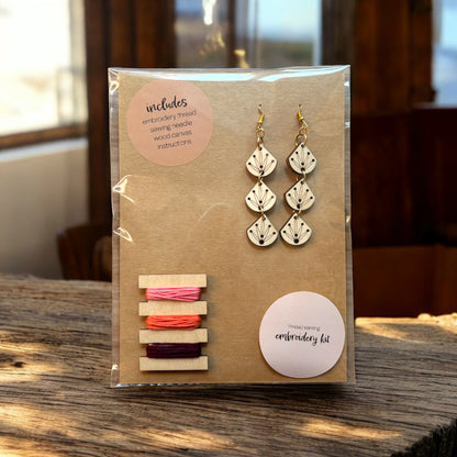 Boho Drops DIY Embroidery Kit