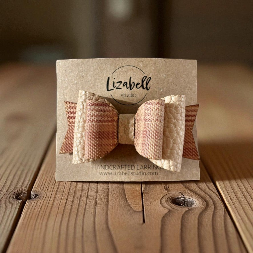 Hair Bow Clips - Ashley