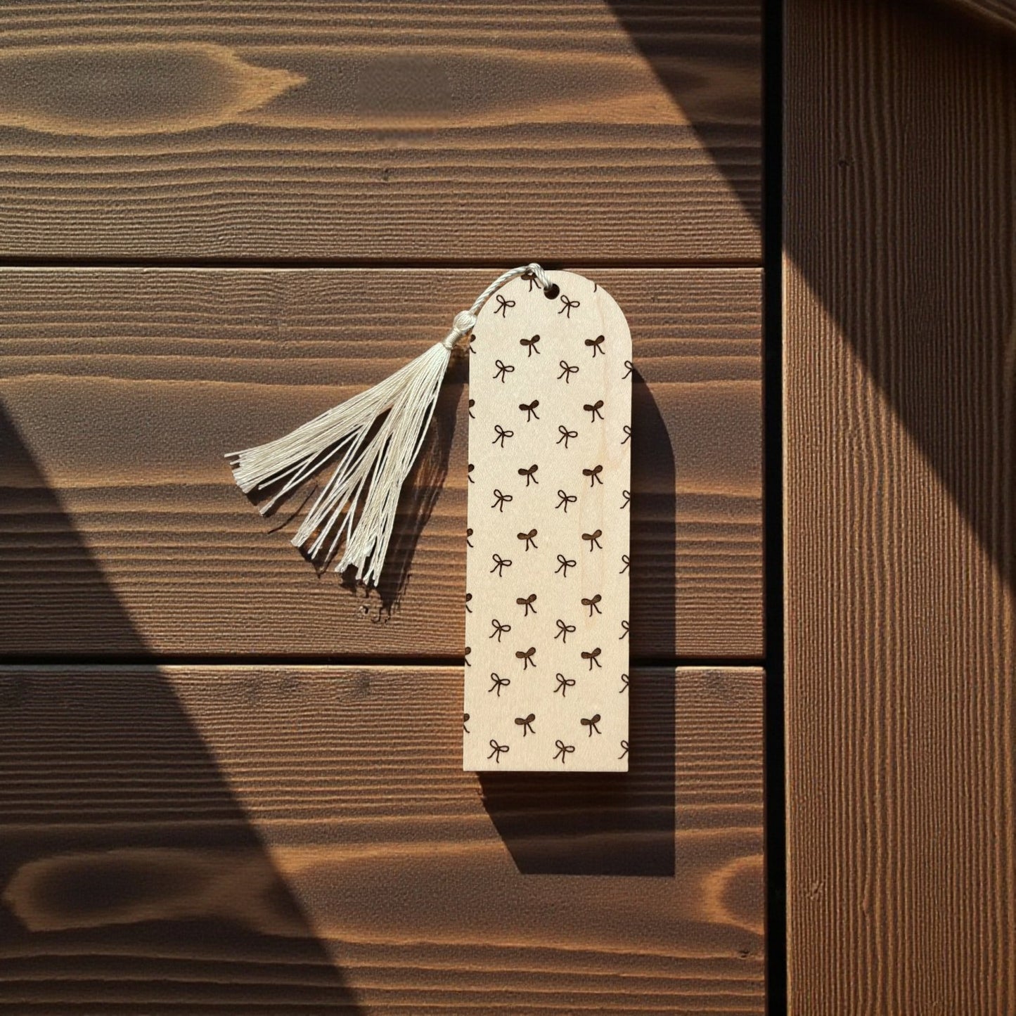 Tied Up in the Story - Arch Bookmark