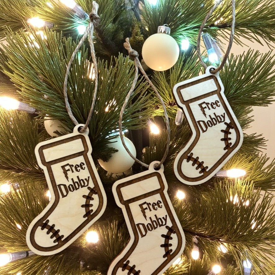 Free Dobby Christmas Ornament