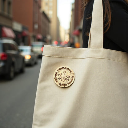 Book Club Badge Pin - Taboo Romance