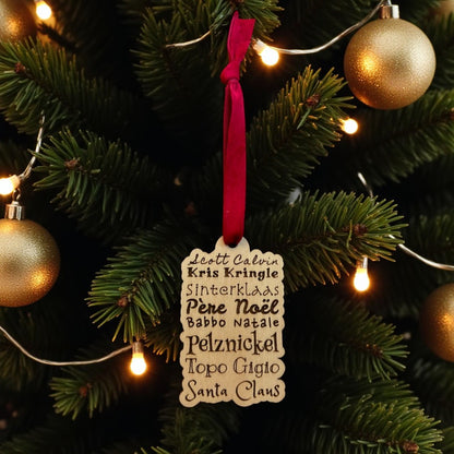 Seeing Isn’t Believing Christmas Ornament