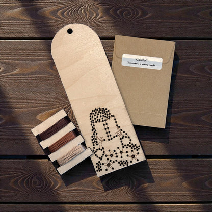 Crafty Reader Bookmark - DIY Embroidery Kit