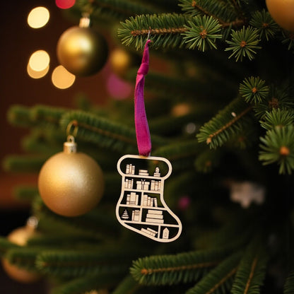 A Novel Noel Christmas Ornament