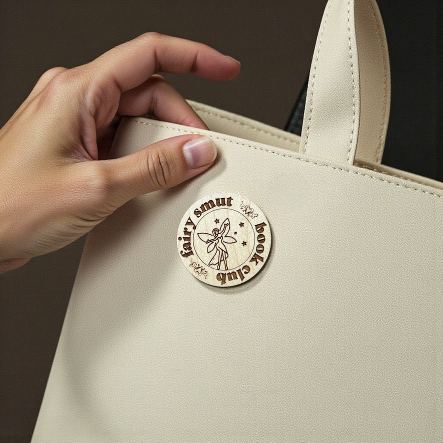 Book Club Badge Pin - Fairy Smut