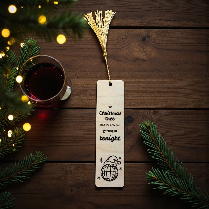 Tree Lighting Bookmark