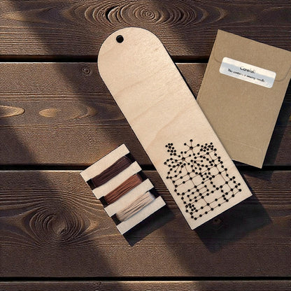 Crafty Reader Bookmark - DIY Embroidery Kit