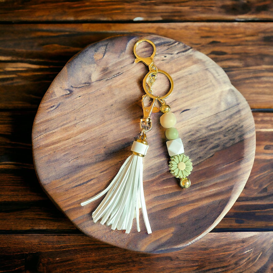 Whimsical Tassel Keychain