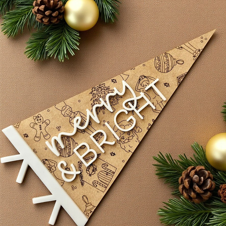 Merry & Bright Banner