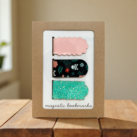 Pirate Party Magnetic Bookmarks