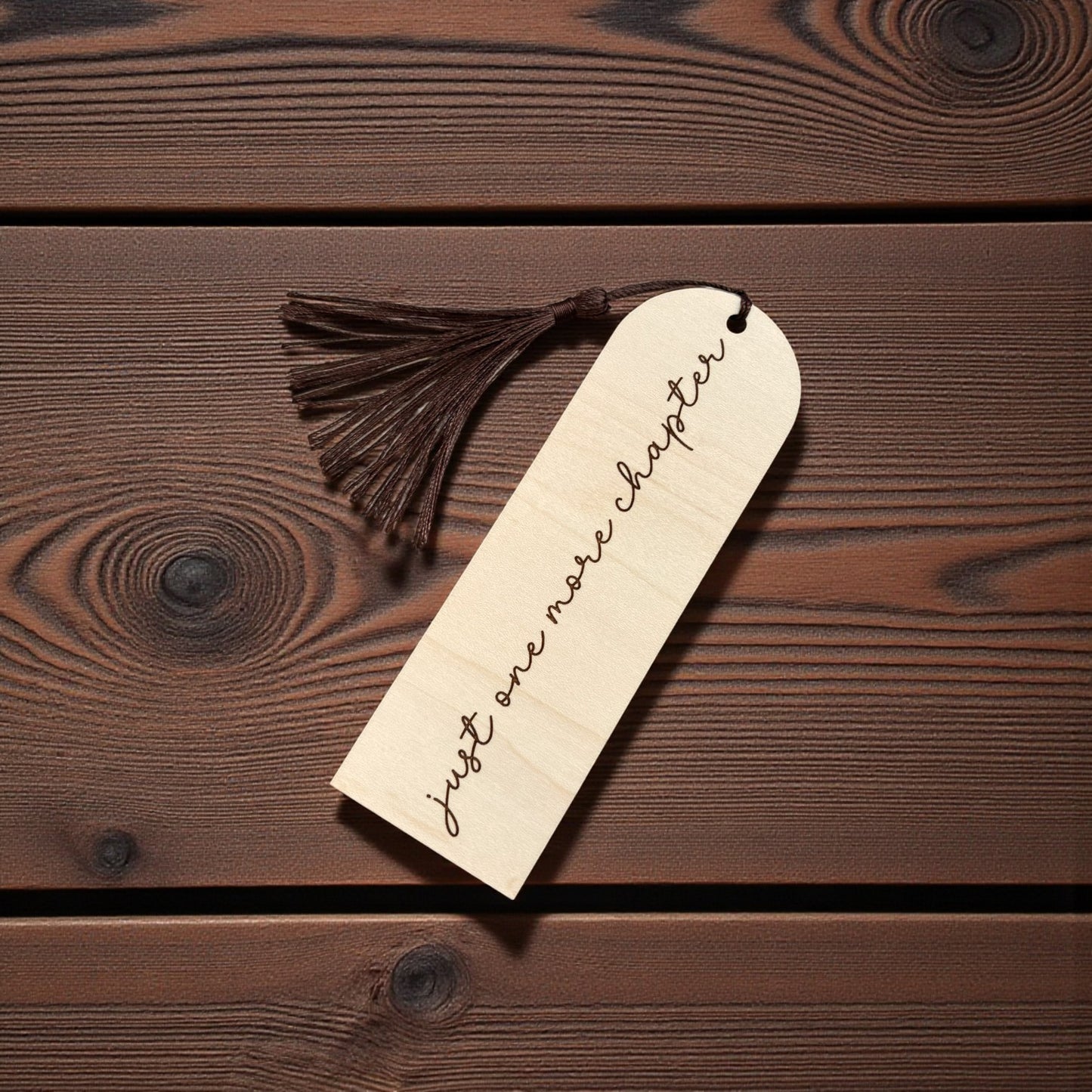 Just One More Chapter - Arch Bookmark