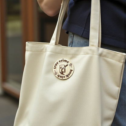 Book Club Badge Pin - True Crime