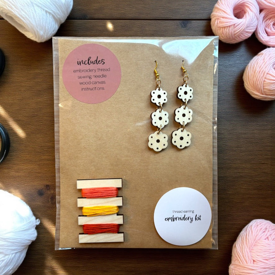 Daisy Threads DIY Embroidery Kit