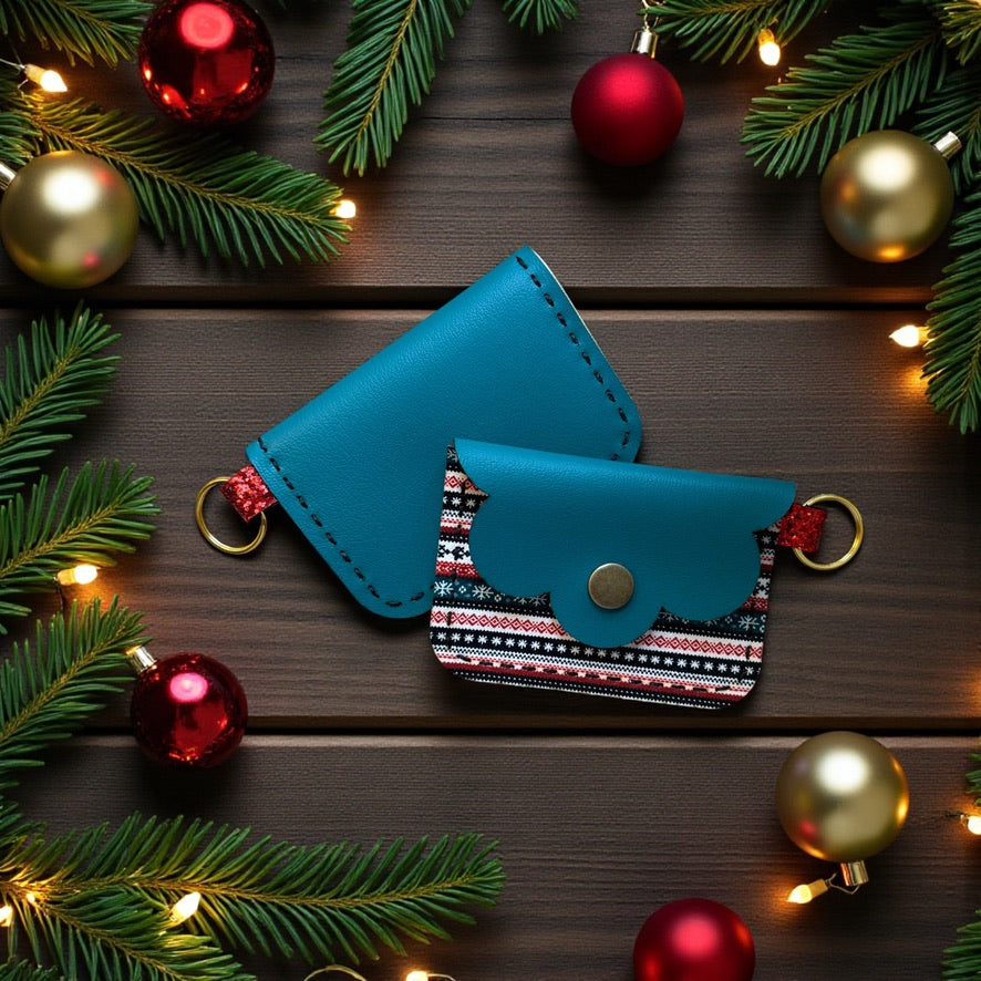 Scallop Charm Pouch - Nordic Noel