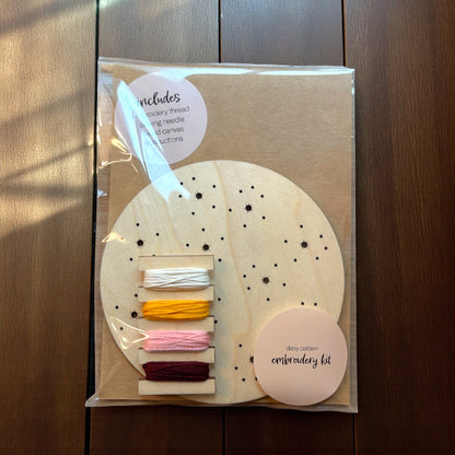 Daisy DIY Embroidery Kit