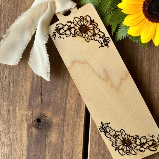 Sunflowers Bookmark