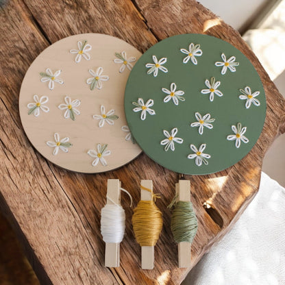 Daisy DIY Embroidery Kit