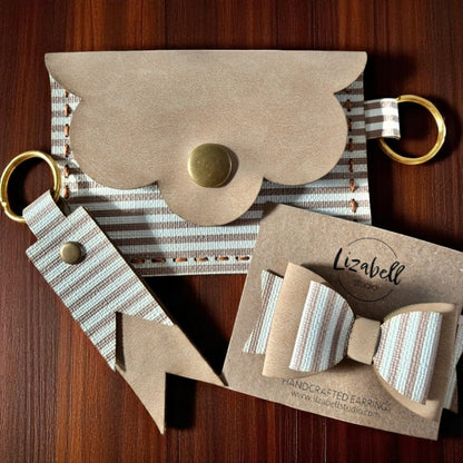Scallop Charm Pouch - Madison