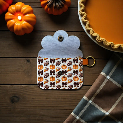 Scallop Charm Pouch - Giving Thanks