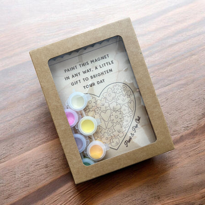 Bloom & Color Magnet - Paint & Pop Out Card - Paint Kit
