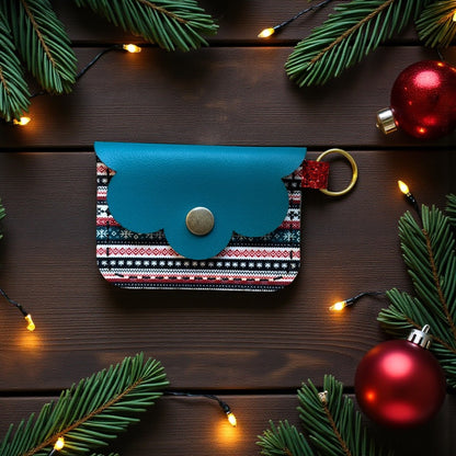 Scallop Charm Pouch - Nordic Noel