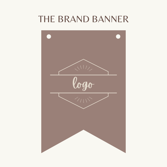 The Brand Banner - Custom Small Business Sign