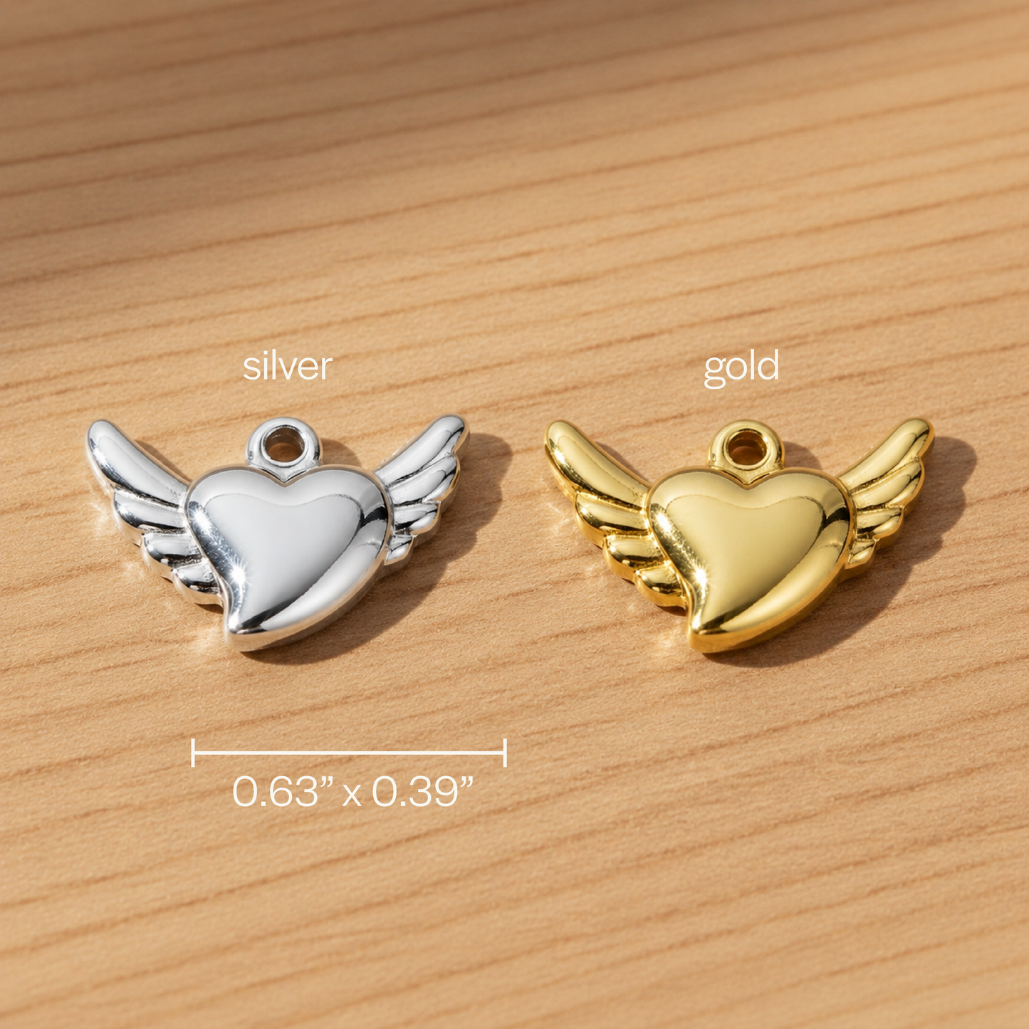 Heavenly Heart Charm