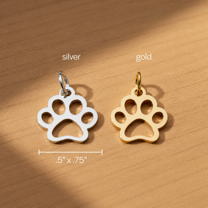 Forever Friend Paw Charm