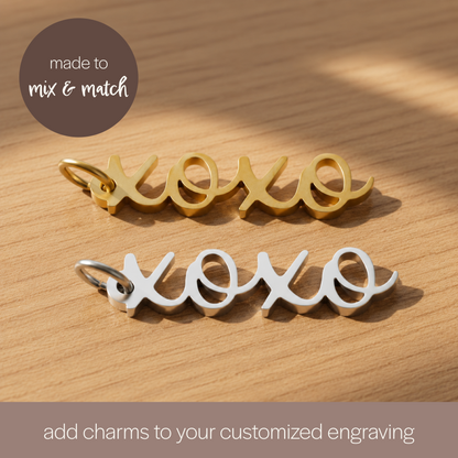 Hugs & Kisses Charm