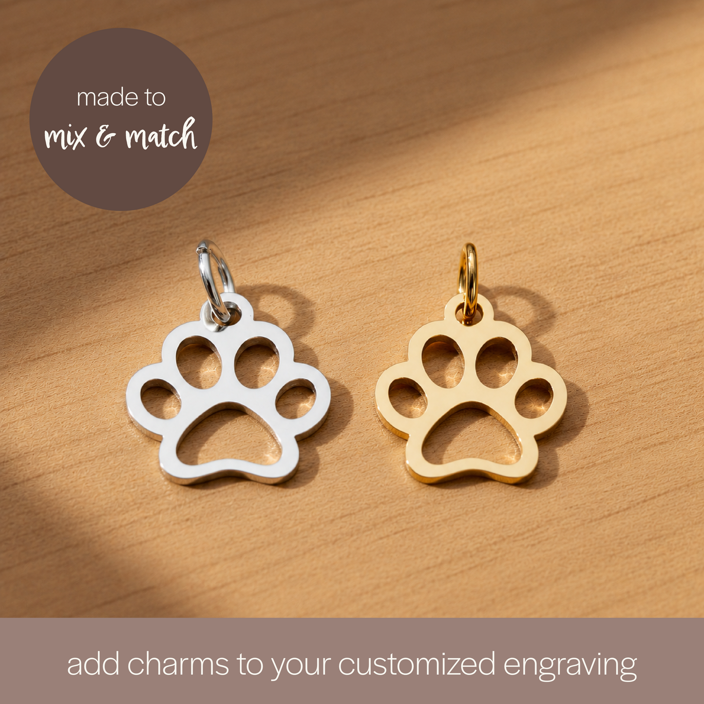 Forever Friend Paw Charm